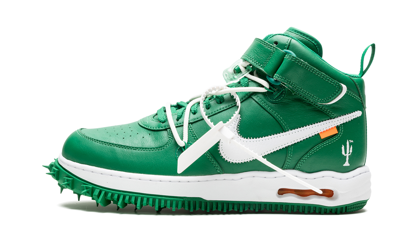 Air Force 1 Mid  Off-White - Pine Green