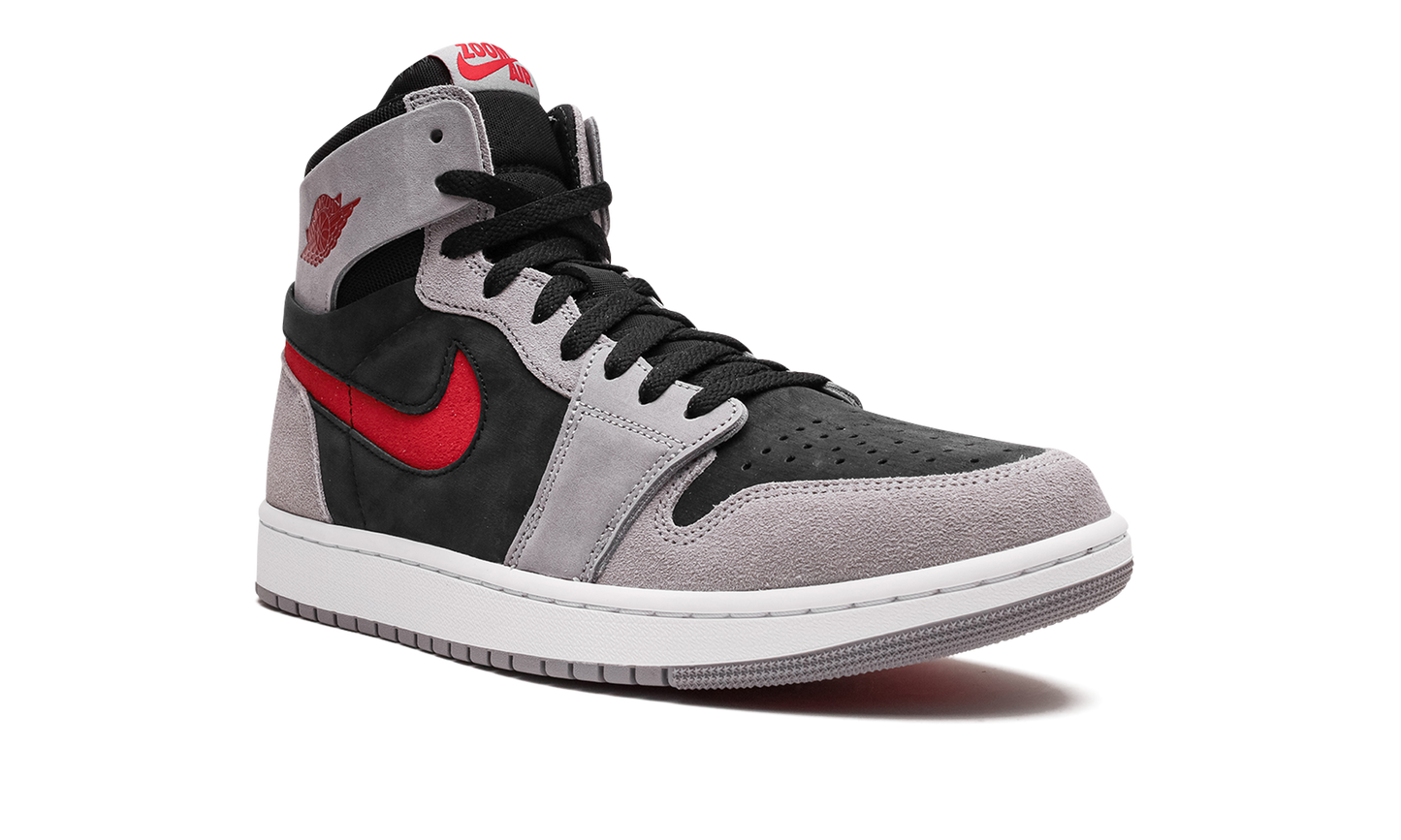 Jordan 1 High Zoom Air CMFT 2  Black Fire Red Cement
