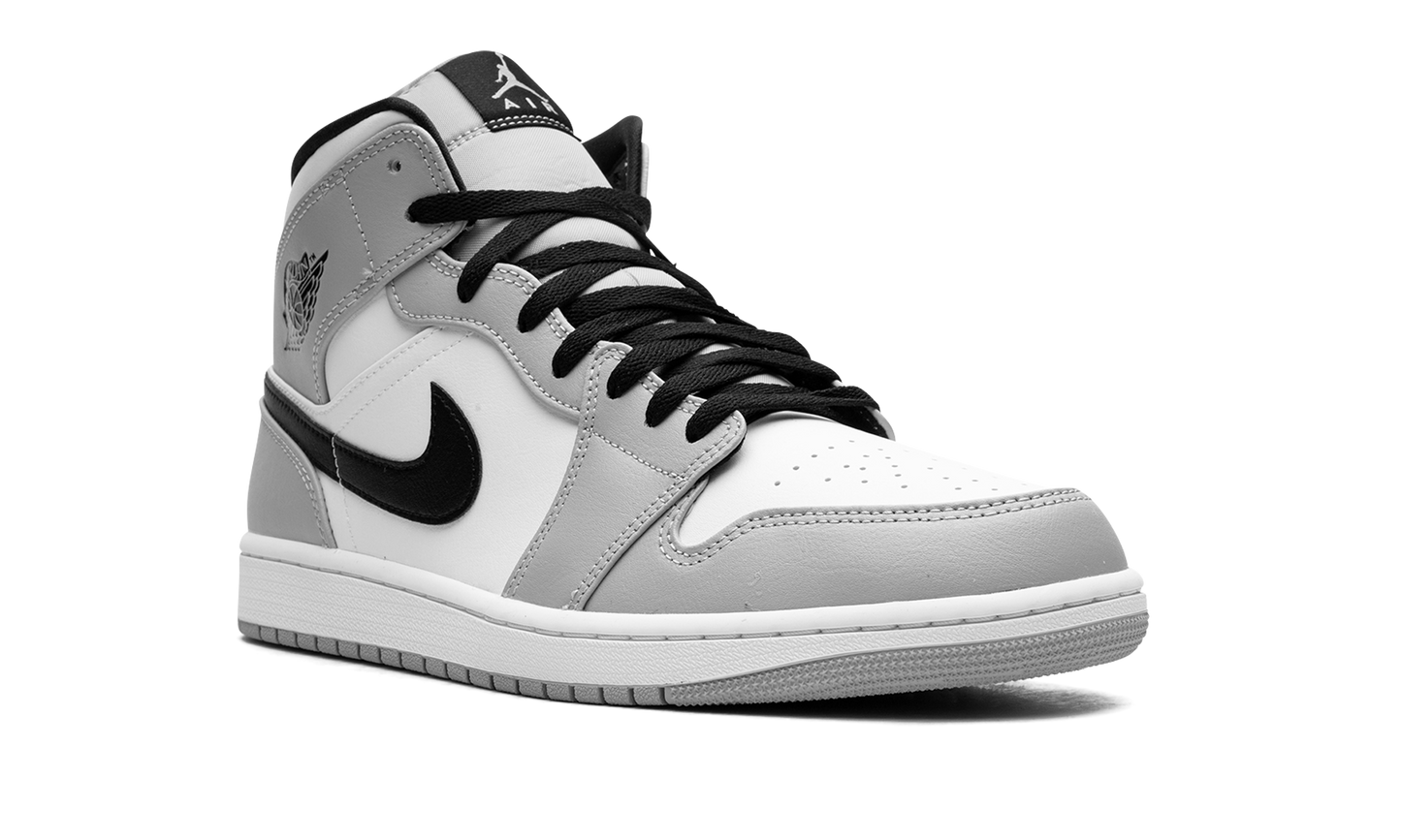 Air Jordan 1 Mid  Light Smoke Grey