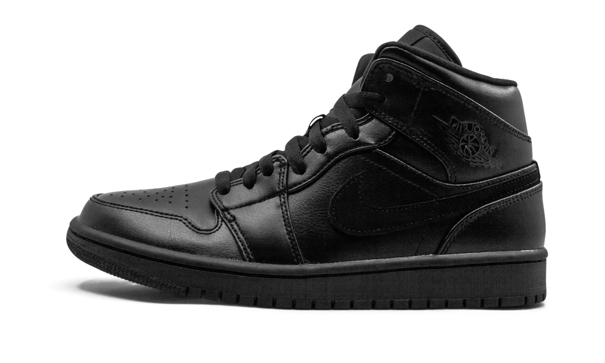 Air Jordan 1 Mid  Triple black