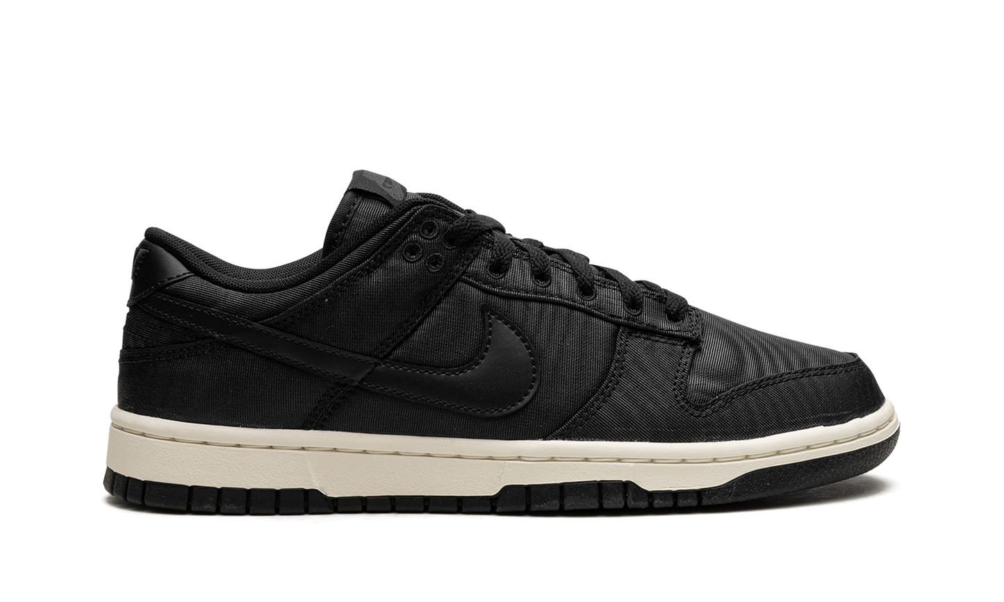 Dunk Low Retro PRM  Black Canvas
