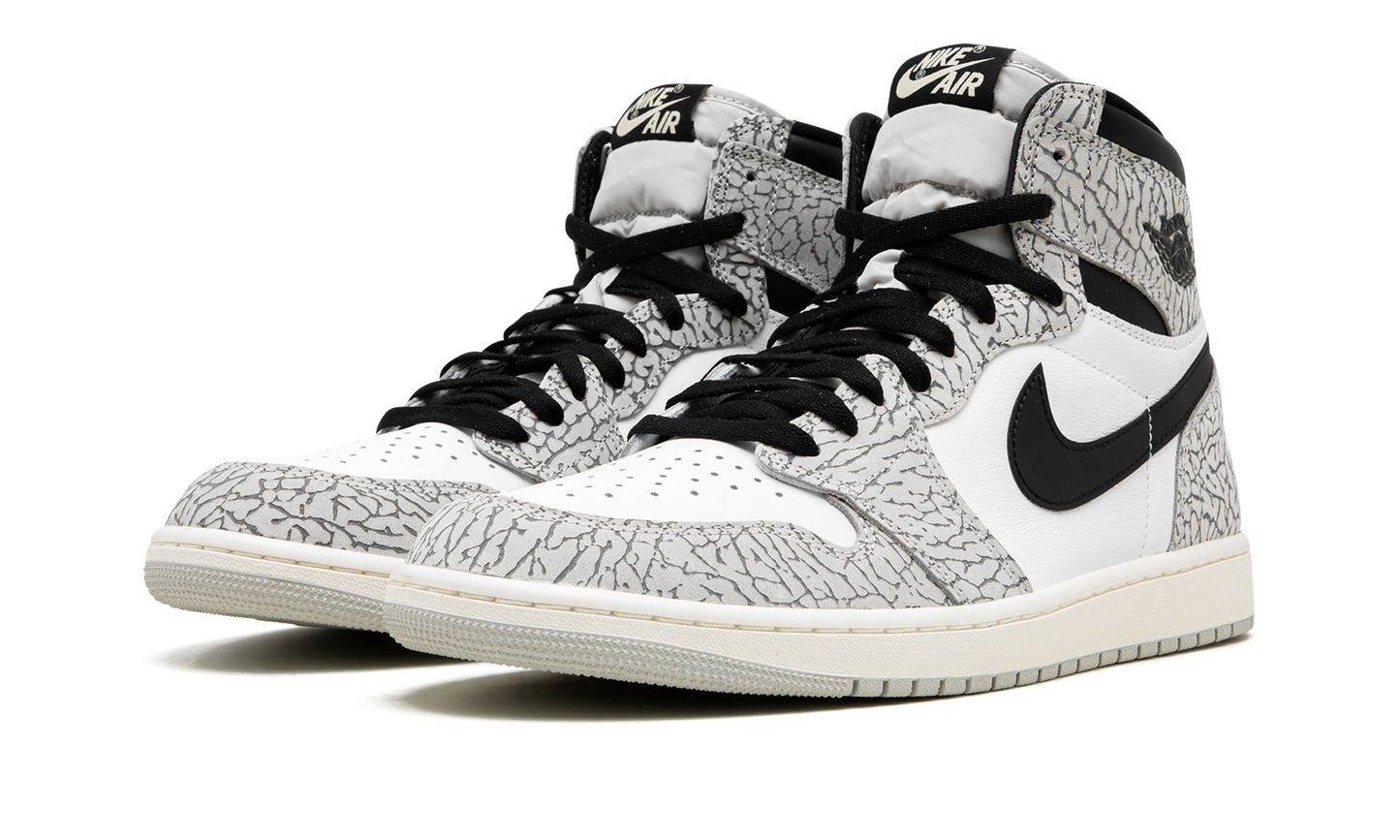 Air Jordan 1 High OG  White Cement