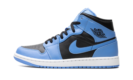 Air Jordan 1 Mid  University Blue Black
