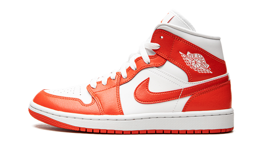 AIR JORDAN 1 MID WMNS  Habanero Red
