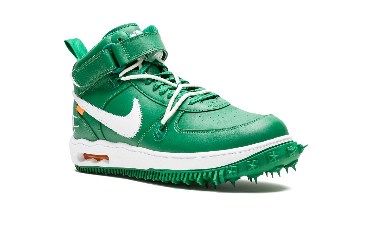 Air Force 1 Mid  Off-White - Pine Green