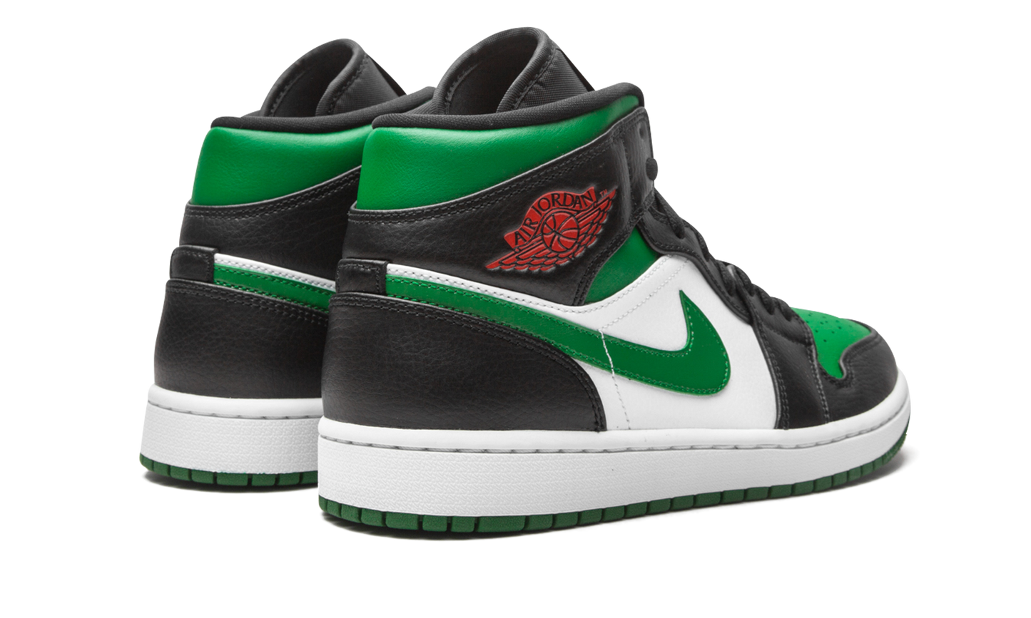 Air Jordan 1 Mid  Green Toe